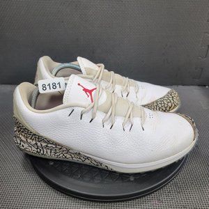 Jordan ADG Golf Shoes Mens Sz 9.5 White Athletic Trainers